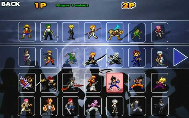 Comic Stars Fighting III - Characters 