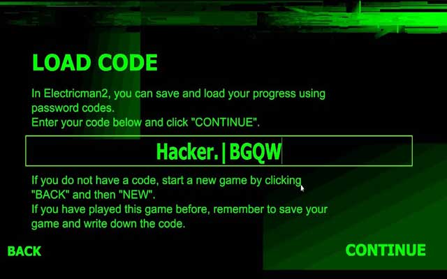 Electricman 2 - load code