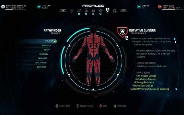 Mass Effect: Andromeda Builds