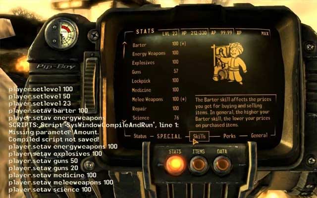 fallout 4 console commands